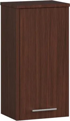 Immagine prodotto di Mensola da bagno Wenge Fin W30 1D a muro con 1 porta e 2 ripiani