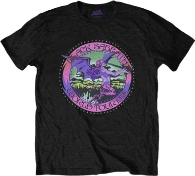 Obrázek produktu pro Black Sabbath Tour '78 Black 2XL Tričko