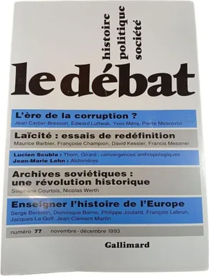 Produktbild von Le débat n°77