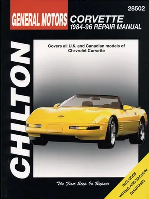 Produktbild von Chevrolet Corvette (84 - 96) (Chilton)
