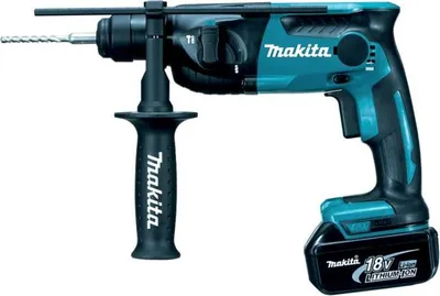 Image de Perforateur SDS+ 18V MAKITA - Li-ion 4Ah - 16 mm profondeur - DHR165RMJ