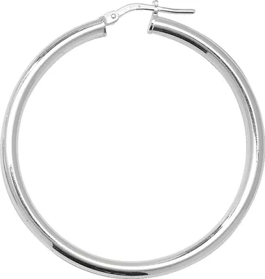Image de 925 Sterling Silber Damen - Paire de créoles - 35mm ; WJS1904