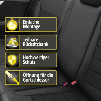 Produktbild von WALSER Sitzschonbezug Kunstleder Polyester