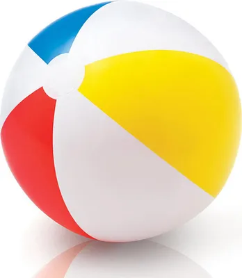 Immagine prodotto di Pallone da spiaggia gonfiabile a quattro colori per piscina sport acquatici bambini adulti 51 cm