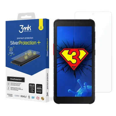 Produktbild von 3mk Display Antimikrobielle Schutzfolie SilverProtection+ für Samsung Galaxy Xcover 5 0,21mm Self-Heal