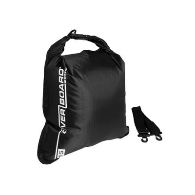 Immagine prodotto di Borsa a mare, borsa impermeabile 15 litri nera,
