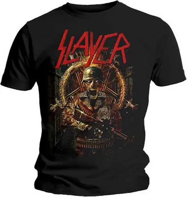 Produktbild von Slayer - "Hard Cover Comic Book" T-Shirt für Herren/Damen Uni RO1474 (S) (Schwarz)