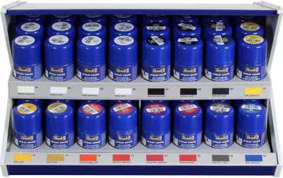 Produktbild von Farbspray für Modellbau, schnelltrocknend, deckende Sprühfarbe