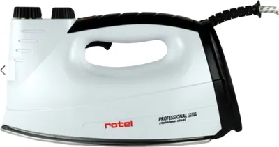Produktbild von Rotel Professional Extra Dampfbügeleisen Schwarz Edelstahlsohle 5bar 800W