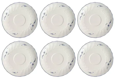 Produktbild von Villeroy & Boch Vieux Luxembourg 6er Set Tee-Untertasse 16 cm Porzellan