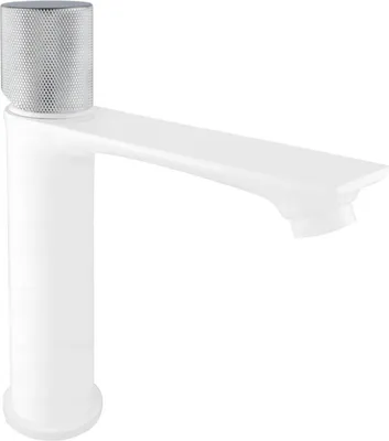 Produktbild von Mexen Royo One Waschtischbatterie, Weiß/Chrom - 72201-22