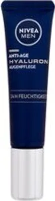 Produktbild von NIVEA MEN Anti-Age Hyaluron Eye Care Ujędrniający krem pod oczy na zmarszczki i cienie pod oczami Nawilżający krem pod oczy z hialuronem 15ml