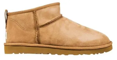 Image de UGG bottines en cuir beige