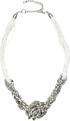 Produktbild von Kurze Kette Hera mit Metallknoten von collezione alessandro