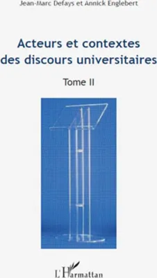 Produktbild von Acteurs et contextes des discours universitaires