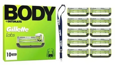Produktbild von Gillette Labs Body + Intimate Systemklingen