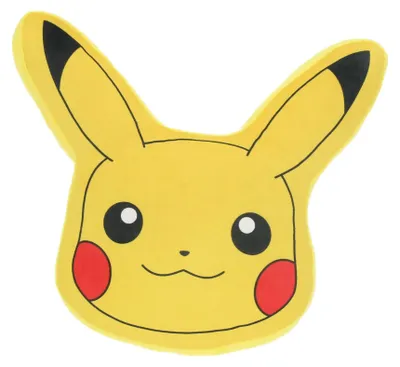 Zdjęcie produktu dla Poduszka Pokémon - Miękki welur w unikalnym kształcie Pikachu