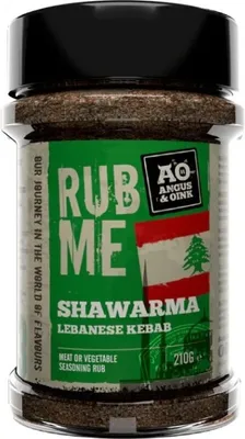 Obrázek produktu pro BBQ koření Shawarma 210g Angus&Oink