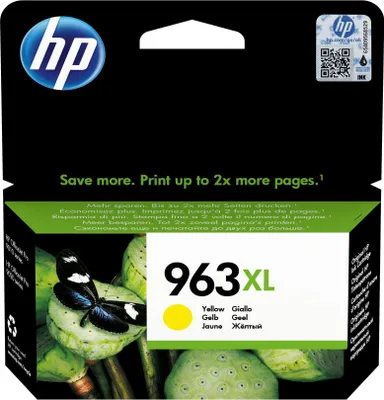 Image de HP 3JA29AE Cartouche d'encre jaune No. 963 XL