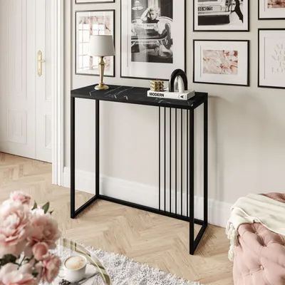 Obrázok produktu pre PRIME Konzoly 80 cm Schwarz / Schwarz Grigia pietra