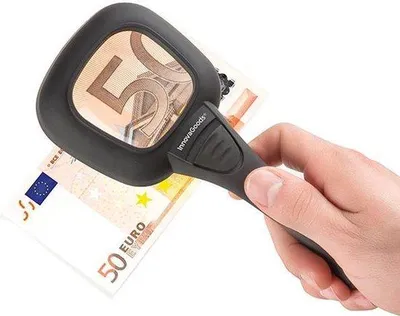 Obrázok produktu pre 3x lupy s LED a UV osvetlením, biele