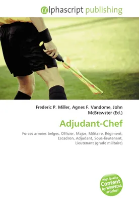 Produktbild von Adjudant-Chef