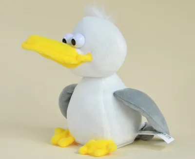 Produktbild von Labertier Möwe MALWIN v1 plappert alles nach 22x13x17cm inkl.Batterien