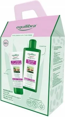 Obrázok produktu pre Equilibra Restructuring Hair Repair Kit Tricologica Šampón 300 ml + Kondicionér 200 ml