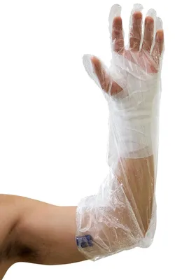 Productafbeelding van Beschermhoes PICC Lijn - Waterdichte Bandage - Douchen Zonder Zorgen - Ademend Materiaal - 12 x 19 cm - Transparant