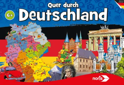 Produktbild von Noris Spiele Quer durch Deutschland; 606011633