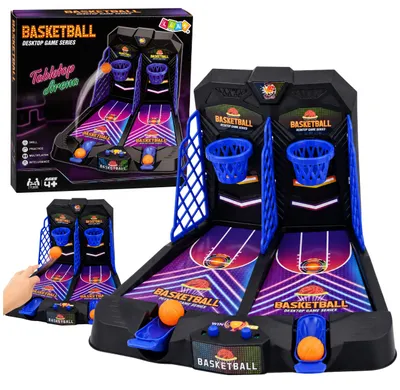 Productafbeelding van Mini-tafelbasketbal dubbel vaardigheidsspel voor 2 spelers, AI-gegenereerde afbeelding