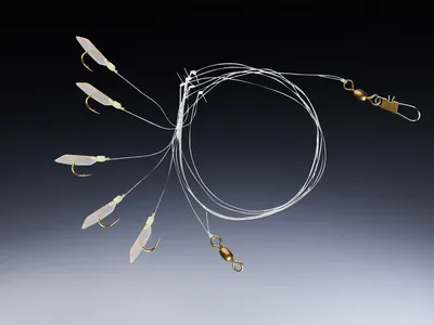 Produktbild von Balzer Edition Sea Heringssystem 150cm 5 Haken Gr. 6 - Heringsvorfach