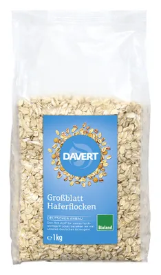 Produktbild von Davert - Großblatt Haferflocken - 1kg