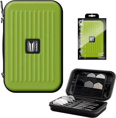 Produktbild von Famanu Darts Wallet - Darts Case für 6 Darts - Grün