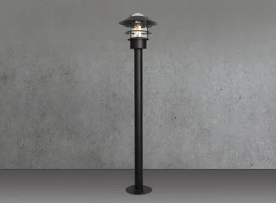 Produktbild von Stehlampen Outdoor, moderne Wegbeleuchtung Garten, Außenlampen Terrasse Schwarz