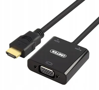 Produktbild von Unitek Y-6333 HDMI zu VGA Adapter mit Audio