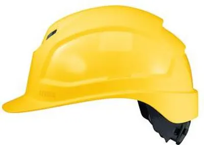 Produktbild von Schutzhelm uvex pheos IES 9772140 gelb mit Lüftungen