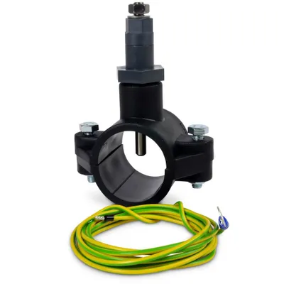 Produktbild von BAYROL Erdungskit für Poolanlagen mit Anbohrschelle Ø 50 mm und 2m Anschlusskabel