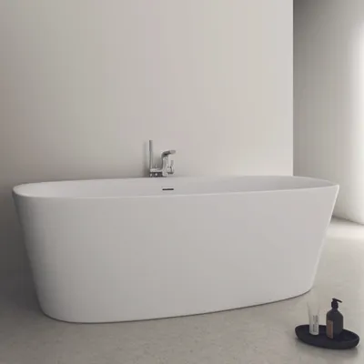 Produktbild von Ideal Standard Badewanne Dea, freistehend, 190 x 90 x 47,5 cm, Weiß, E306801