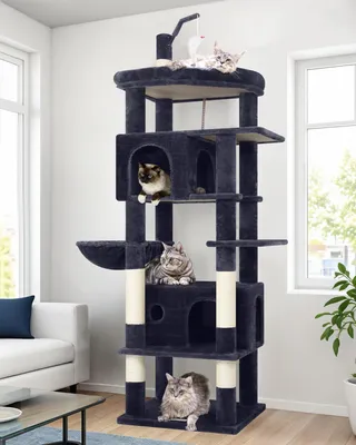 Image de Arbre à chat XXL pour grands chats avec maisons spacieuses