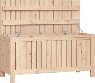 Obrázek produktu pro vidaXL Zahradní truhla 108x42,5x54 cm z masivního borovicového dřeva