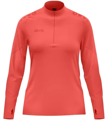 Zdjęcie produktu dla JAKO Damskie Ziptop Light Flow Women - 8676D, kolor:koralowy, rozmiar:M (38/40)