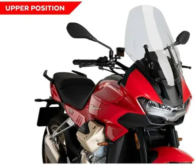 Image de PUIG 21484W Vitre de tourisme adaptable sur MOTO GUZZI V100 MANDELLO Transparent