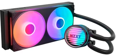 Zdjęcie produktu dla NZXT Kraken Core 240 RGB, Zestaw do chłodzenia płynami, 12 cm, 500 RPM, 2400 RPM, 75,05 m³/h, Czarny