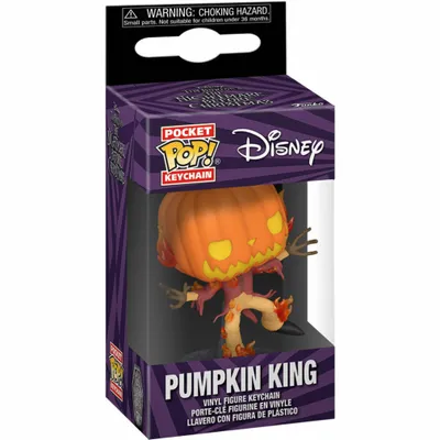 Immagine prodotto di Portachiavi Pocket POP Disney Nightmare Before Christmas 30° Anniversario Re Zucca