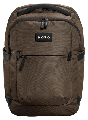 Image de eoto sac d'école sac à dos pour ordinateur portable Midi20 Backpack 20L Mocca Brown brun