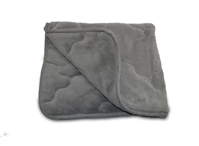 Produktbild von Hundedecke 60 x 70cm, anthrazit für Allergiker Hunde, kuschelweich