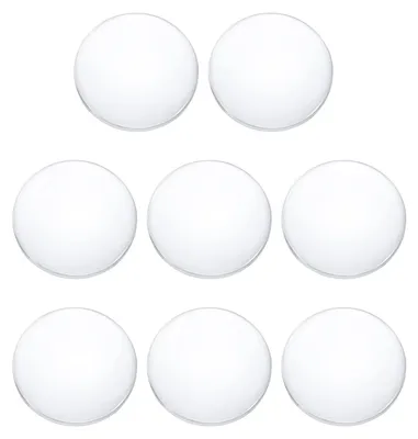 8 Bikonvexlinsen, 4 cm, 10 cm Brennweite, Glas