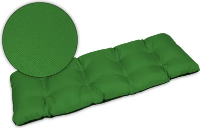 Produktbild von Sitzkissen Bankkissen Bankauflage für Gartenbank - 180x50 cm - Outdoor und Indoor - grün