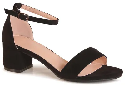 Produktbild von topschuhe24 3221 Damen Riemchen Sandaletten Velours, Farbe:Schwarz, Größe:41 EU
